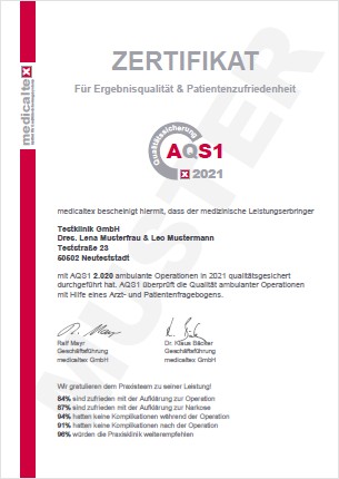 AQS1-Zertifikat